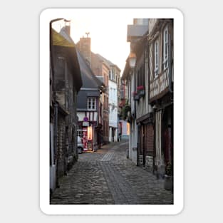 A View of Honfleur, France Sticker